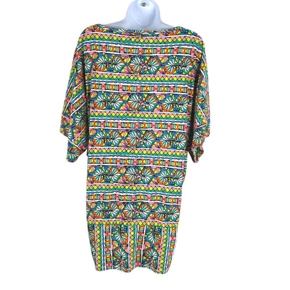 Trina Turk Swim Cover Up Top Multicolored Print Nylon Blend Women's Large - Picture 5 of 6